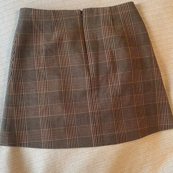 Aritzia Plaid Mini Skirt - Picture 2 of 3
